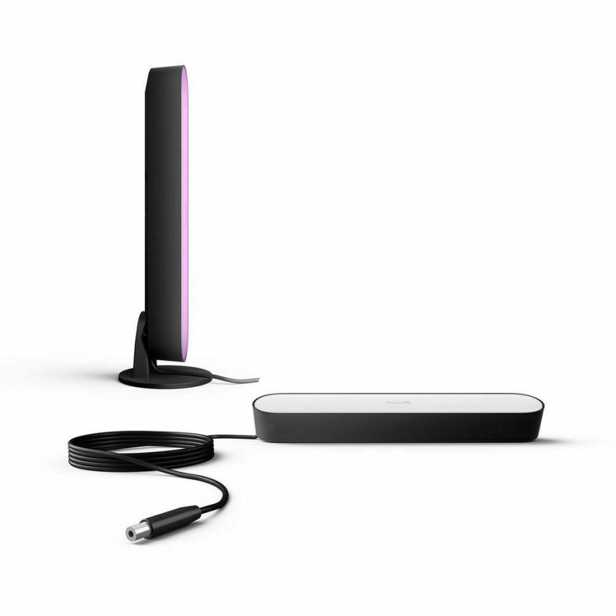 Philips - SET 2x LED RGB Stolna svjetiljka za prigušivanje HUE AMBIANCE LED/6W/230V