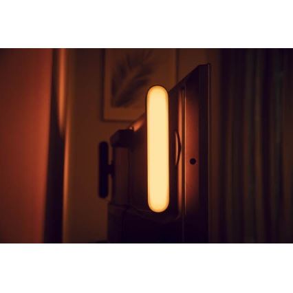 Philips - SET 2x LED RGB Stolna svjetiljka za prigušivanje HUE AMBIANCE LED/6W/230V