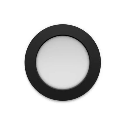 Philips - Komplet 2x prigušiva LED RGBW ugradna stropna svetiljka za kupatilo Hue SLIM LED/12W/230V 2000-6500K crna IP44