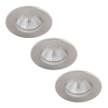 Philips - SET 3x LED prigušiva kupatilska svetiljka LED/5,5W/230V 2700K IP65