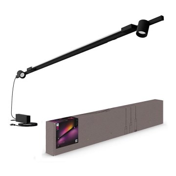 Philips - SET 3x LED RGB prigušiva zidne spot svetiljke za šinski sistem Hue PERIFO LED/39,9W/230V 2000-6500K