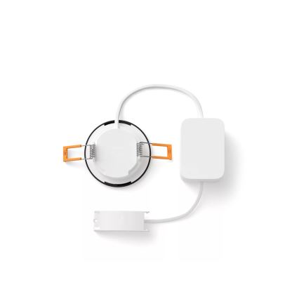 Philips - SET 3x LED RGBW prigušiva kupatilska ugradna svetiljka Hue SLIM LED/8,3W/230V IP44 2000-6500K