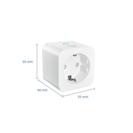 Philips - SET 3x pametne SCHUKO utičnice 2300W Wi-Fi