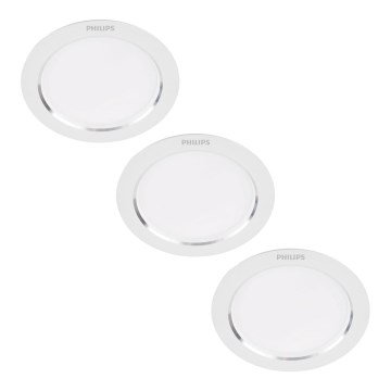 Philips - SET 3x ugradne LED svetiljke LED/3,5W/230V 3000K