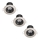 Philips - SET od 3 prigušiva LED ugradna svetla za kupatilo ABROSA LED/9W/230V IP44
