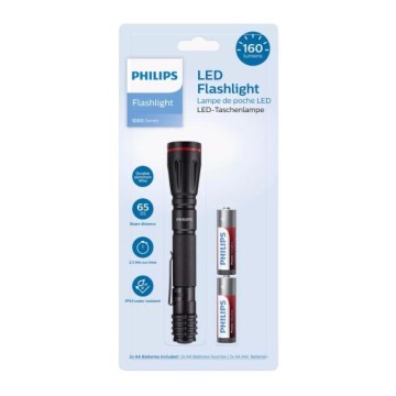 Philips SFL1001P/10 - LED baterijska lampa, 2xAA