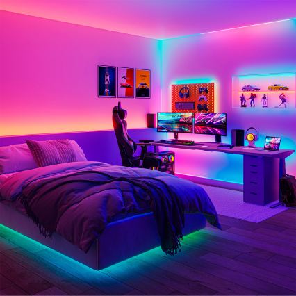 Philips - LED RGBIC prigušiva traka SMART STRIP 10m LED/43W/230V 2700-6500K Wi-Fi