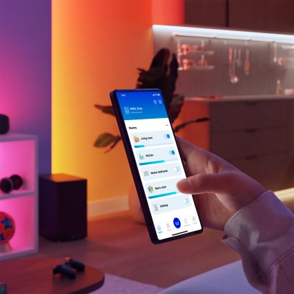 Philips - LED RGBIC prigušiva traka SMART STRIP 10m LED/43W/230V 2700-6500K Wi-Fi