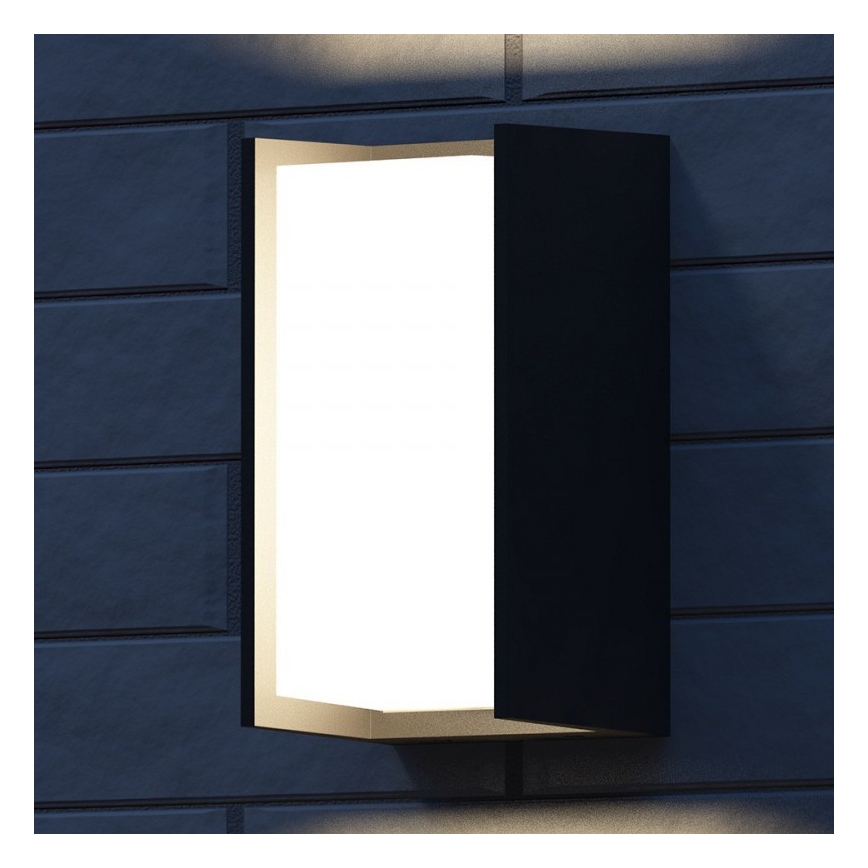 Philips - Spoljašnja zidna svetiljka BRIDGE 1xE27/15W/230V IP44