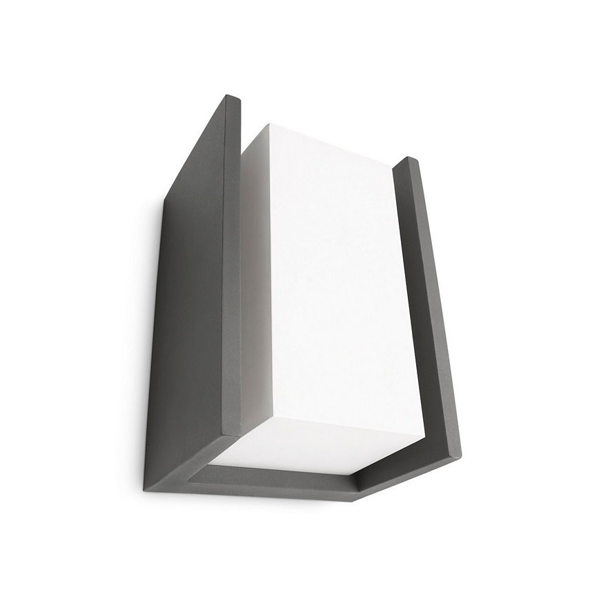 Philips - Spoljašnja zidna svetiljka BRIDGE 1xE27/15W/230V IP44