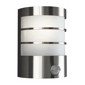 Philips - Spoljna zidna svetiljka sa senzorom 1xE27/60W/230V IP44