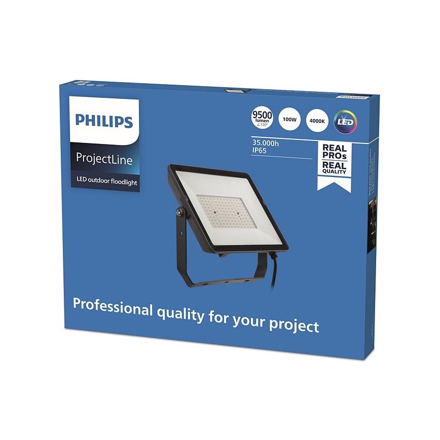 Philips - Spoljni LED reflektor PROJECTLINE LED/100W/230V IP65 4000K