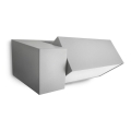 Philips - Spoljno zidno svetlo BORDER 1xE27/23W/230V IP44 siva