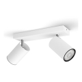 Philips - Spot svetiljka KOSIPO 2xGU10/5,5W/230V bela