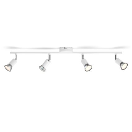 Philips - Spot svetlo 4xGU10/50W/230V belo