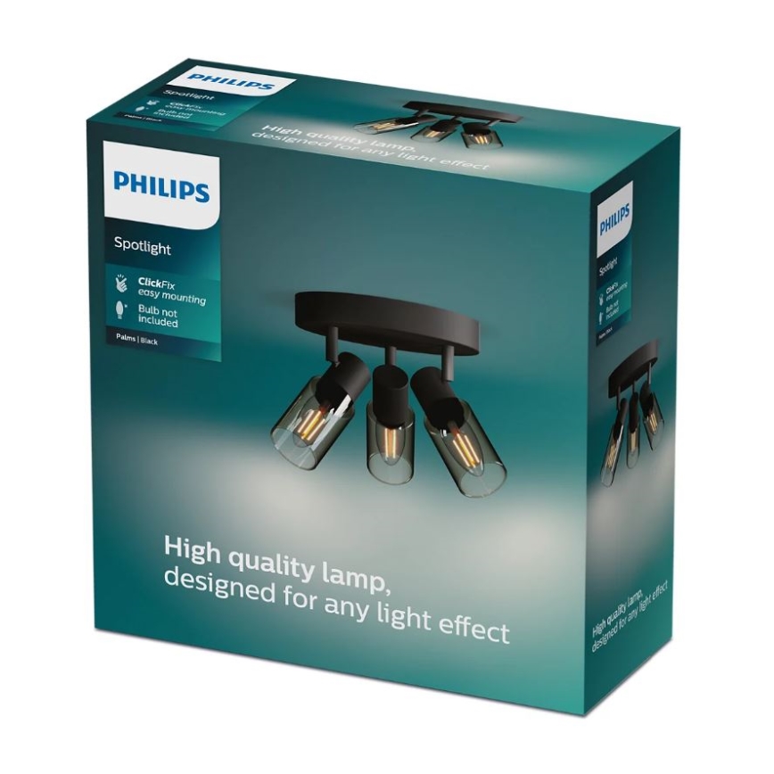 Philips - Spot svetilo PALMS 3xE14/25W/230V
