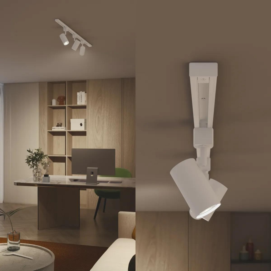 Philips - Spot svetlo za šinski sistem EASYLINK 3xGU10/7W/230V 1 m belo