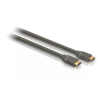Philips SWV4432S/10 - HDMI kabl sa Ethernetom, HDMI 1.4 A konektor, 1,5 m, siv
