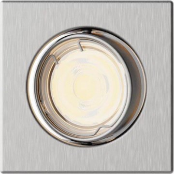Philips - Ugradna stropna svetiljka PERIDOT 1xGU10/7W/230V srebrna