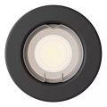 Philips - Ugradno svetlo PERIDOT 1xGU10/7W/230V crno