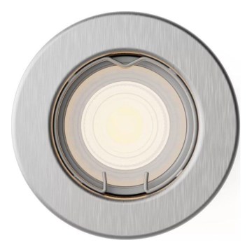 Philips - Ugradno svetlo PERIDOT 1xGU10/7W/230V srebrno