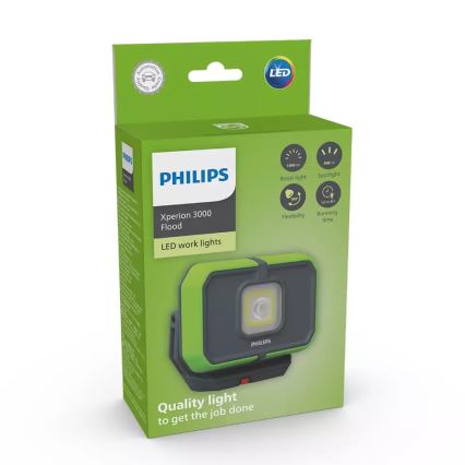 Philips X30FLX1 - LED prigušiva punjiva radna svetiljka LED/10W/3,7V 1000 lm 4400 mAh IP65