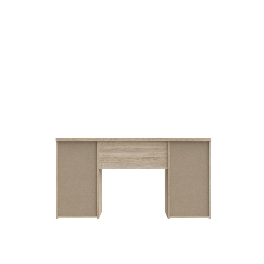 Pisaći sto ARENO beli/hrast sonoma