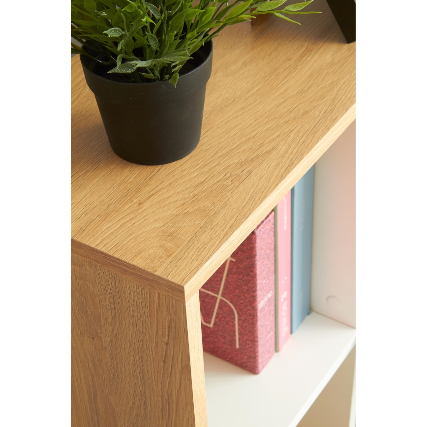 Pisaći sto GORA hrast/bela