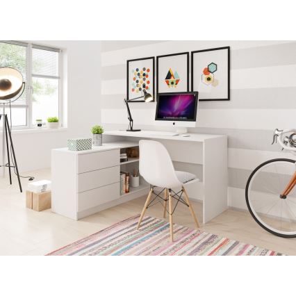 Pisaći sto TUNGO, beo