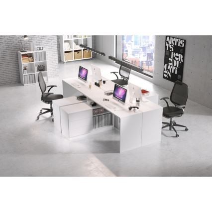 Pisaći sto TUNGO, beo