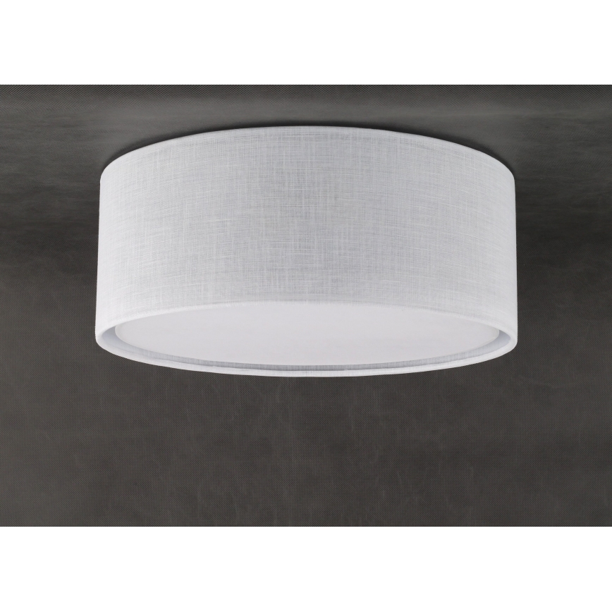 Plafonjera RONDO 4xE27/15W/230V prečnik 45 cm bela
