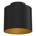 Plafonska lampa ARDEN 1xE27/15W/230V, prečnik 18 cm, crna