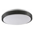 Plafonska lampa BENEDYKT 2xE27/20W/230V prečnik 33 cm crna