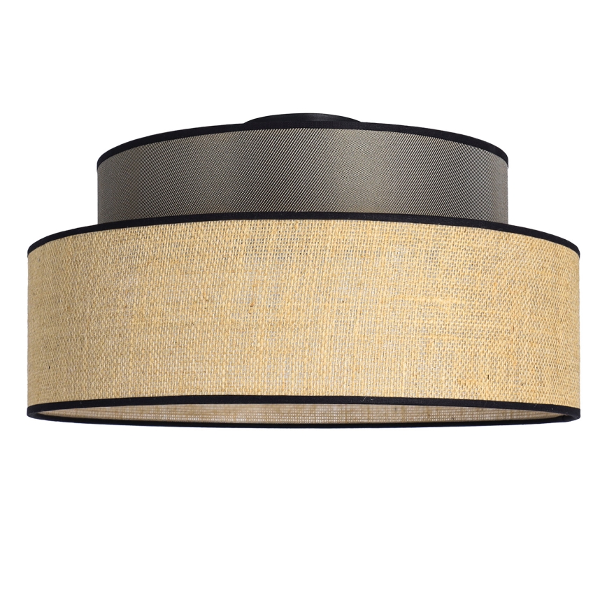 Plafonska lampa BOHO 1xE27/60W/230V prečnik 40 cm braon/bež