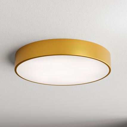 Plafonska lampa CLEO 4xE27/24W/230V prečnik 50 cm zlatna