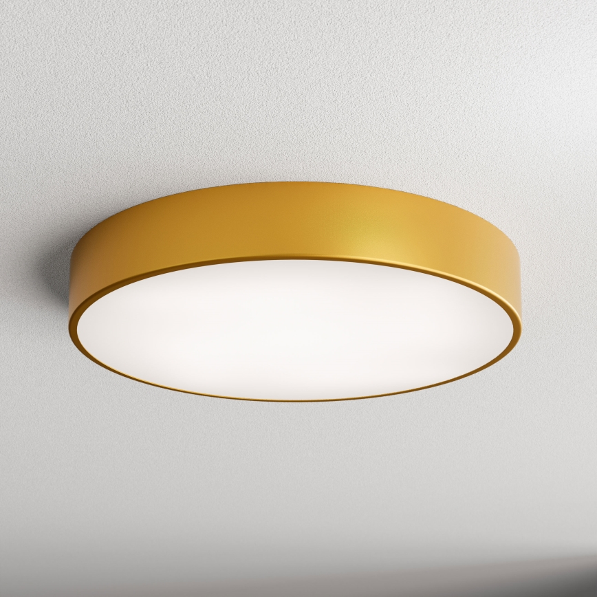 Plafonska lampa CLEO 4xE27/24W/230V prečnik 50 cm zlatna