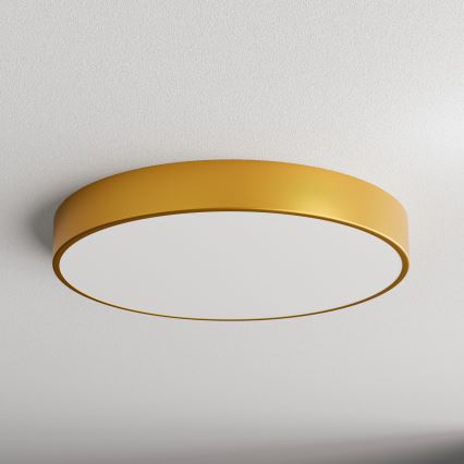 Plafonska lampa CLEO 5xE27/24W/230V, prečnika 60 cm, zlatna