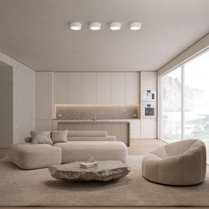 Plafonsko svetlo sa senzorom pokreta i sumraka CLEO 1xE27/40W/230V, prečnik 20 cm, belo