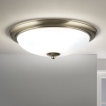 Plafonska lampa EMPIRA 3xE27/40W/230V, prečnik 48 cm, bronza