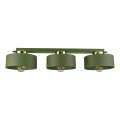 Plafonska lampa IGNIA 3xE27/60W/230V zelena/zlatna