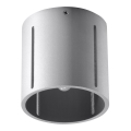 Plafonska lampa INEZ 1xG9/40W/230V siva