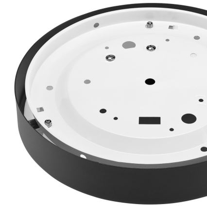 Plafonska lampa JONAS, 2xE27/60W/230V, prečnik 36 cm, crna