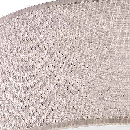 Plafonska lampa MONTE 1xE27/60W/230V, prečnik 35 cm, bež