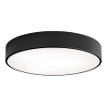 Plafonska lampa sa senzorom pokreta i sumraka CLEO 4xE27/24W/230V, prečnika 50 cm, crna