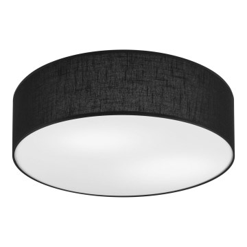Plafonska lampa SIRJA DOUBLE 4xE27/15W/230V prečnik 45 cm crna