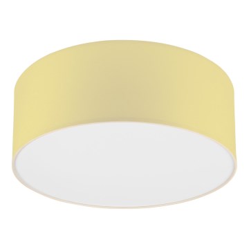 Plafonska lampa SIRJA PASTEL DOUBLE 2xE27/15W/230V prečnik 35 cm žuta