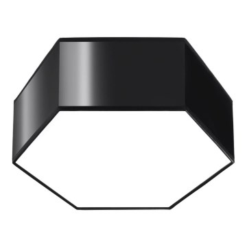 Plafonska lampa SUNDE 2xE27/60W/230V 11,5 cm crna