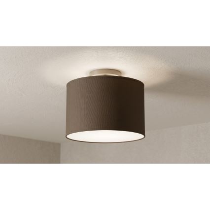 Plafonska svetiljka ARDEN 1xE27/15W/230V, prečnik 25 cm, crna