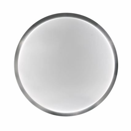 Plafonska svetiljka BENEDYKT, 2x E27, 20W/230V, prečnik 33 cm, srebrna