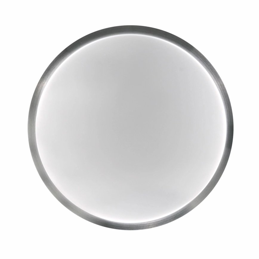 Plafonska svetiljka BENEDYKT, 2x E27, 20W/230V, prečnik 33 cm, srebrna